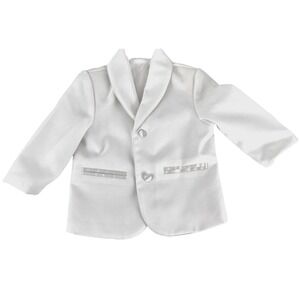 Michael James Tuxedo Set Boys 3 - 4 Christening Wedding Formal 27 Shirt Pants +